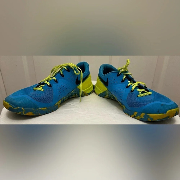 Nike Women's Metcon 2 AMP Blue Glow Cross Training Shoes Size 10 - Picture 4 of 7